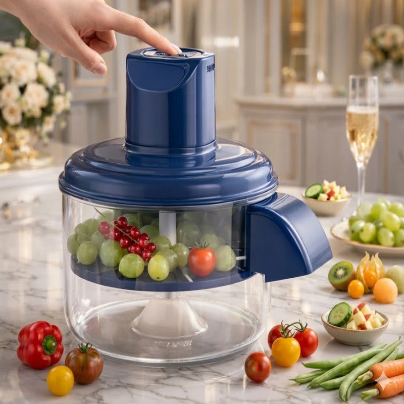 EasyPeel™ Electric Garlic & Grape Peeler – Automatic Kitchen Peeling Machine
