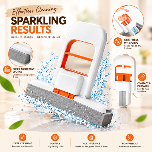 Portable Hand Free Mini Mop