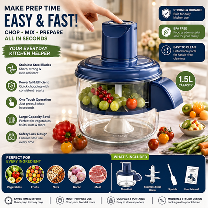 EasyPeel™ Electric Garlic & Grape Peeler – Automatic Kitchen Peeling Machine
