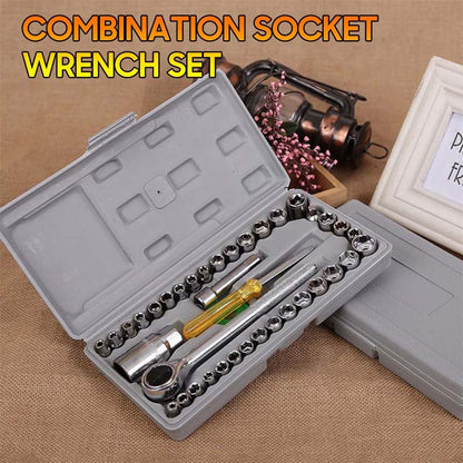 40pcs Combination Wrench Set